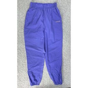 VTG Adidas Purple Drill Track Zip Zop Pants / Men's Small